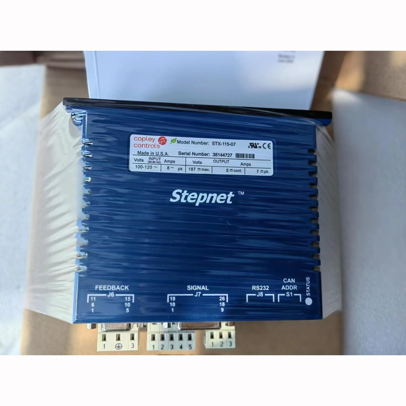 New Copley Conrols STX-115-07 Stepnet one year warranty