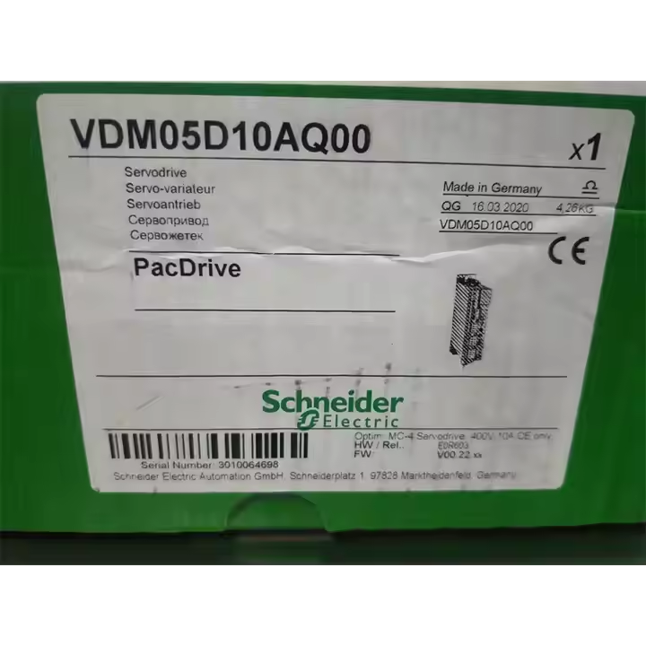 New Schneider VDM05D10AQ00 ELAU MC4 FW SERIA Servo Drive Module B2B online Whosale