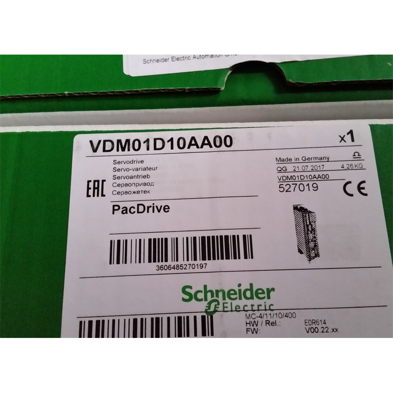 New Schneider VDM01D10AA00 MC-4/11/10/400 Servo Drive Module B2B online