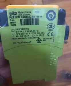 New Pilz 787314 Module Pnoz X3.10P C 24Vadc 3N/O 1N/C 1So Factory Distributor Vendor