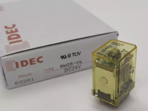 10Pc Brand for in Box New Idec Relay Rm2s-Ul Rm2s-Ul 24V Dc Spot Stock