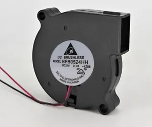 New Delta 5015 Bfb0524hh Dc24v 0.2A 5*5*1.5Cm Fan Free Shipping