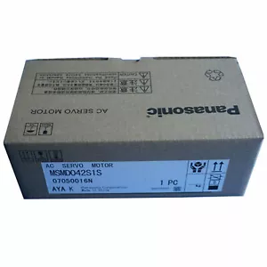 New in Box Panasonic Servo Motor Msmd042s1s Dhl Expedited Shipping Supplier