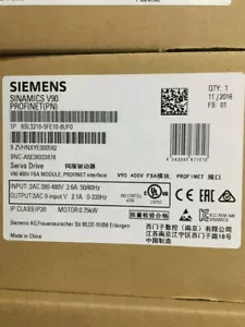 New Siemens Servo Driver 6Sl3210-5Fe10-8Uf0 One Year Warranty