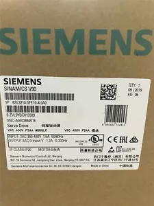 New in Box Siemens 6Sl3210-5Fe10-4Uf0 Servo Drive