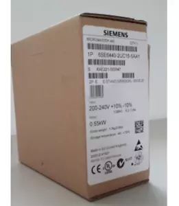 New in Box Siemens Inverter 6Se6420-2Uc15-5Aa1 6Se6 420-2Uc15-5Aa1 Direct Online