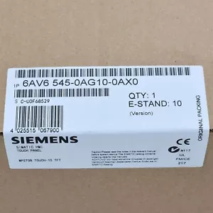 New Siemens Touch Panel 6Av6545-0Ag10-0Ax0 6Av6545-0Ag10-0Ax0 Fast Delivery 100% Quality Guarantee