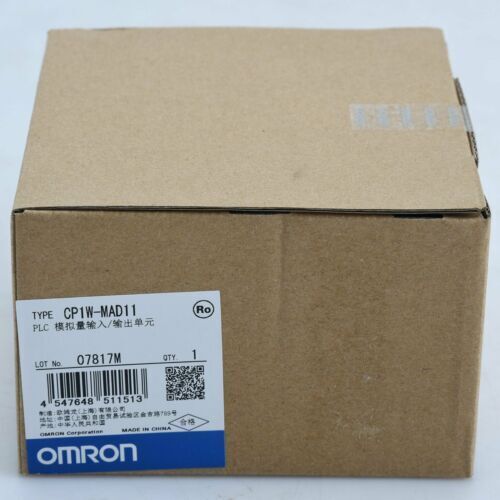 Omron Plc Analog I/O Module Cp1w-Mad11 Cp1wmad11 New in Box Exporter Dealer