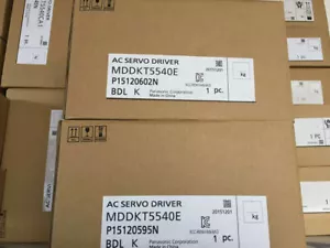 New in Box Panasonic Mddkt5540e Servo Driver Free Expedited Shipping Reseller