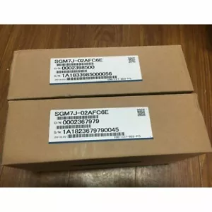 Yaskawa Sgm7j-02Afc6e Servo Motor Sgm7j02afc6e New in Box Expedited Shipping Cheap China Direct Buy