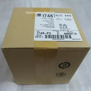 Factory Sealed 1746-P2 1746P2 Slc-500 Power 1 Year Warranty Ship by Fedex Free Shipping Dealer Direct Website